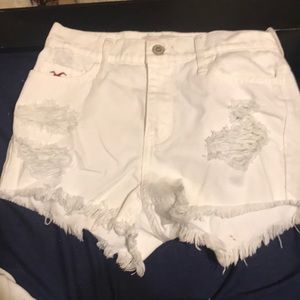 Hollister 00 high waist shorts
